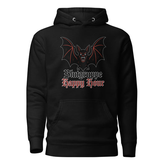 Blutgruppe Happy Hour – Unisex Hoodie