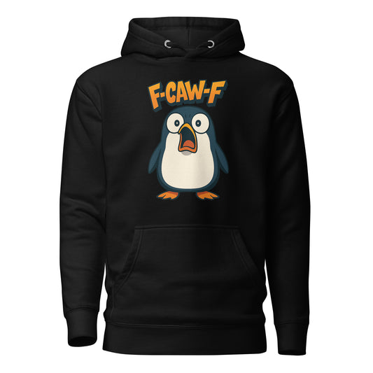 F-CAW-F – Schockierter Pinguin – Hoodie