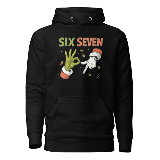 Six Seven – Christmas Meme Edition – Unisex Hoodie