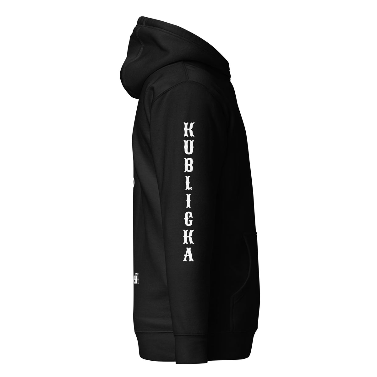 SHT Hoodie Kublicka – schwarz, Ansicht von rechts
