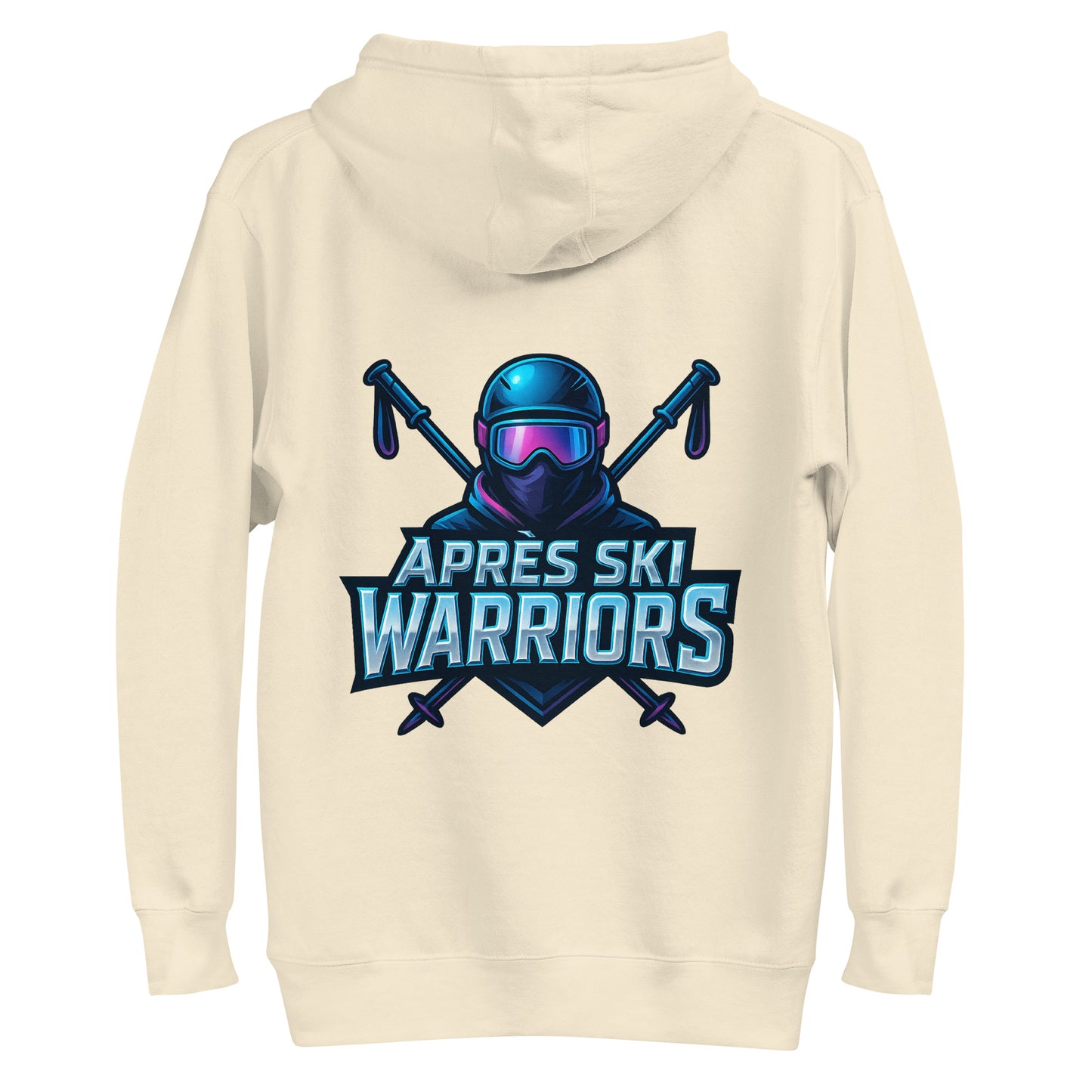 Après Ski Warriors – Backprint Hoodie für Party-Teams