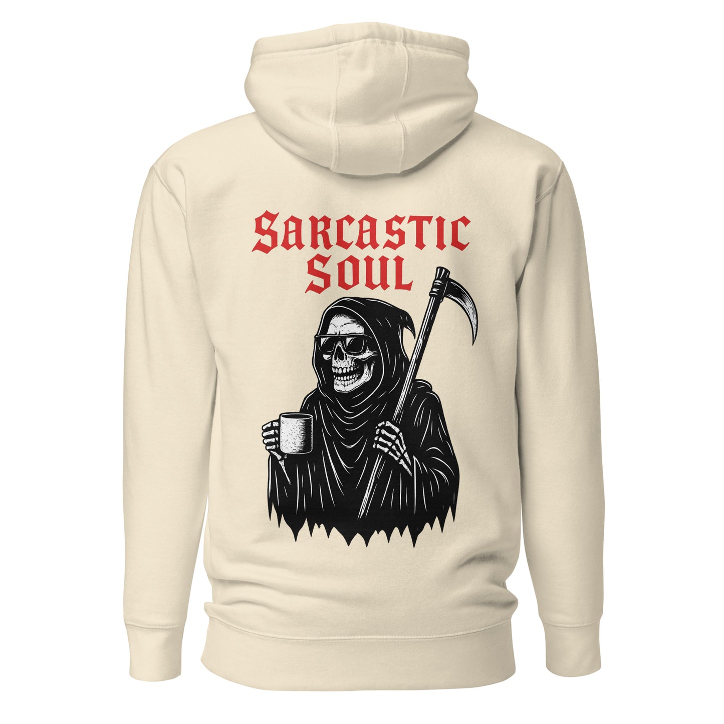 Sarcastic Soul – Unisex Hoodie Backprint