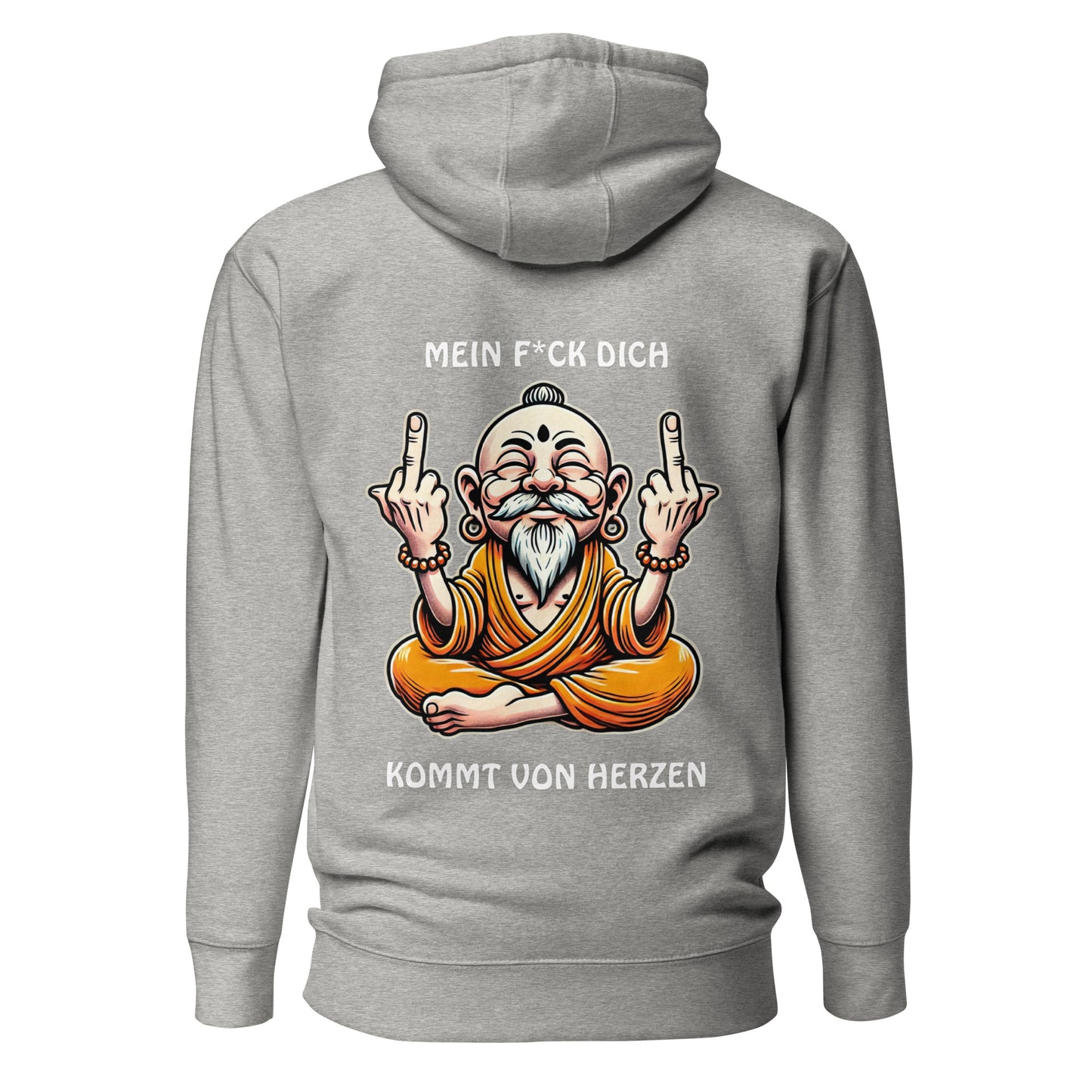 „Mein F*ck Dich kommt von Herzen“ – Meister Stinkmudra™ Hoodie