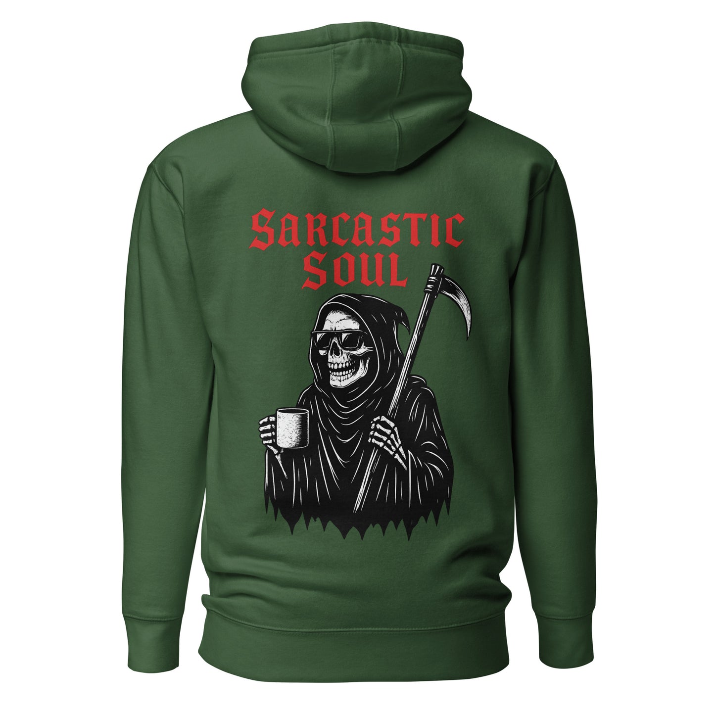 Sarcastic Soul – Unisex Hoodie Backprint