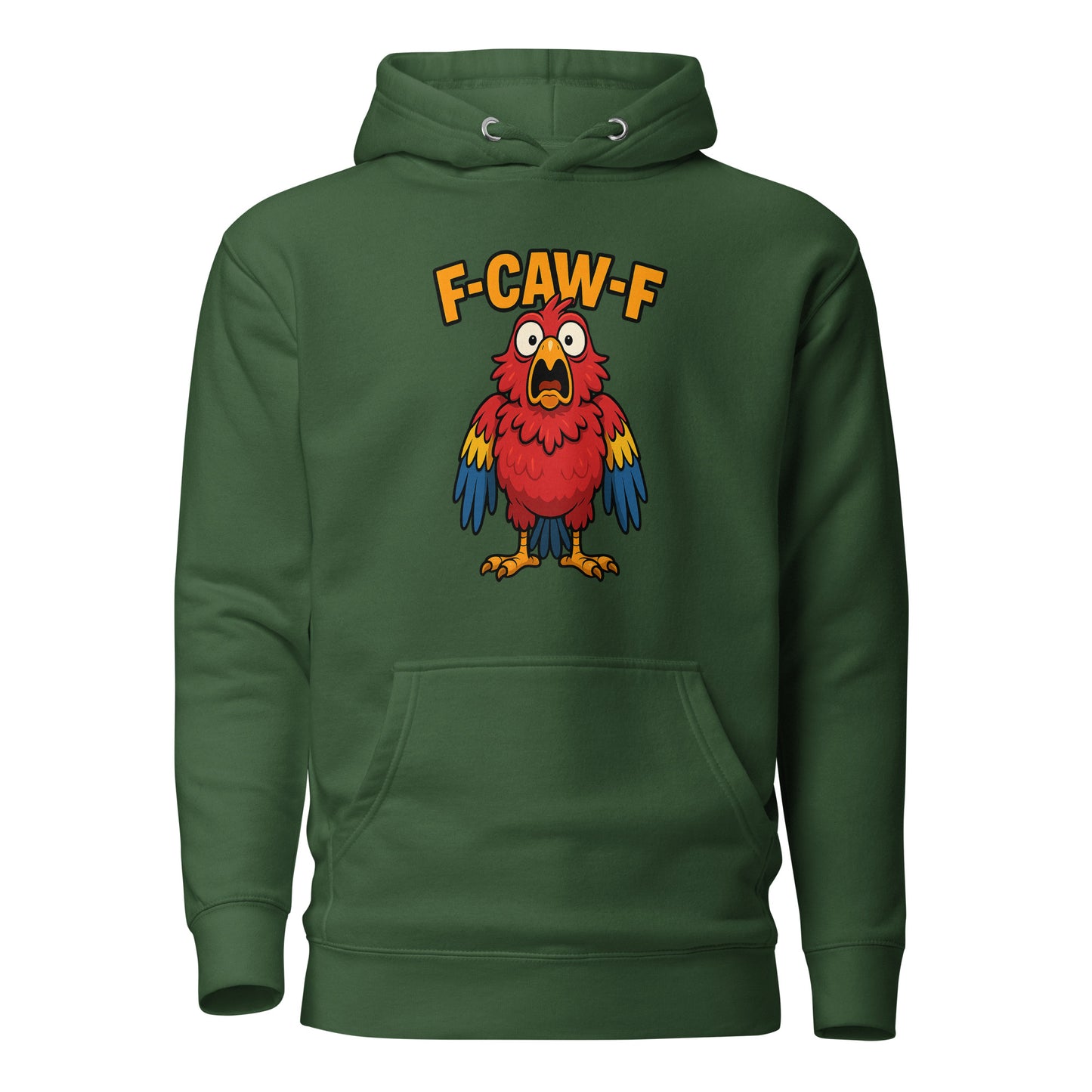 F-CAW-F – Schockierter Papagei – Hoodie