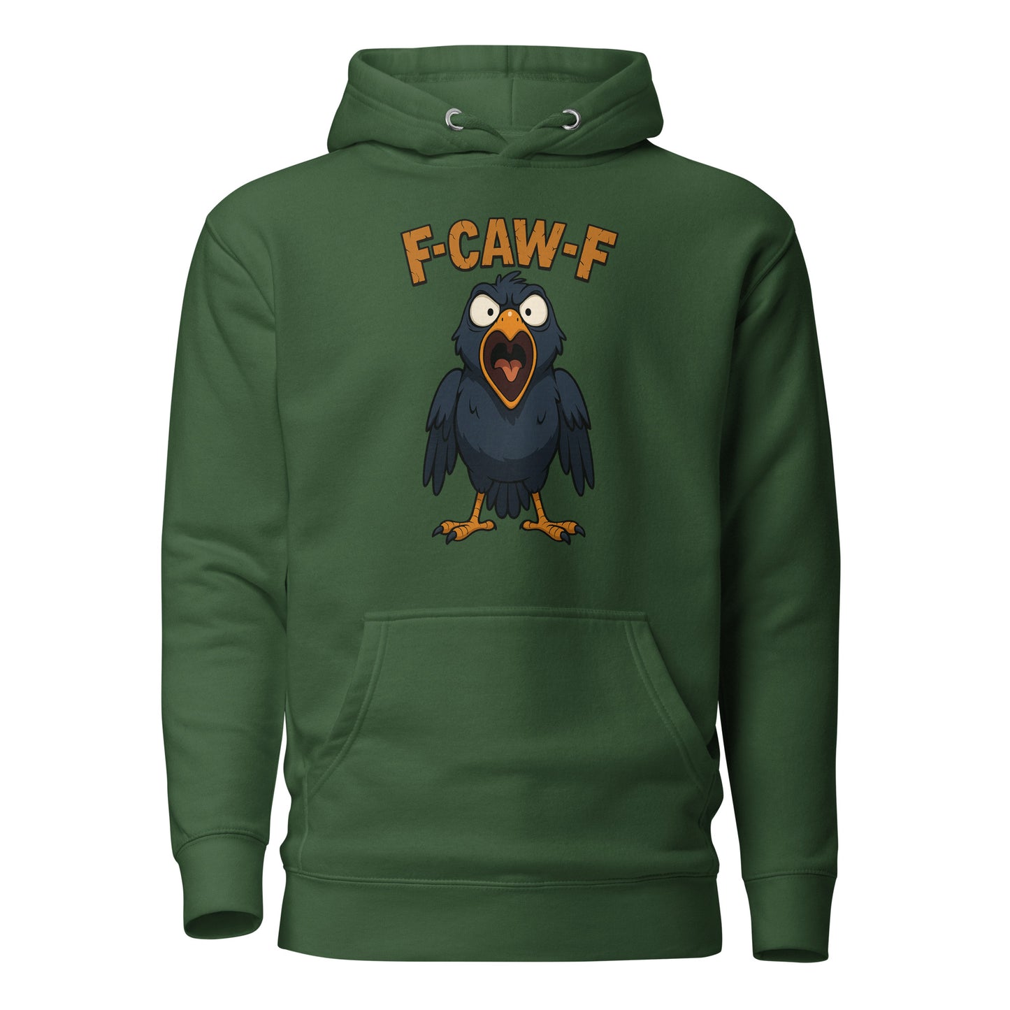 F-CAW-F – Wütende Krähe – Hoodie