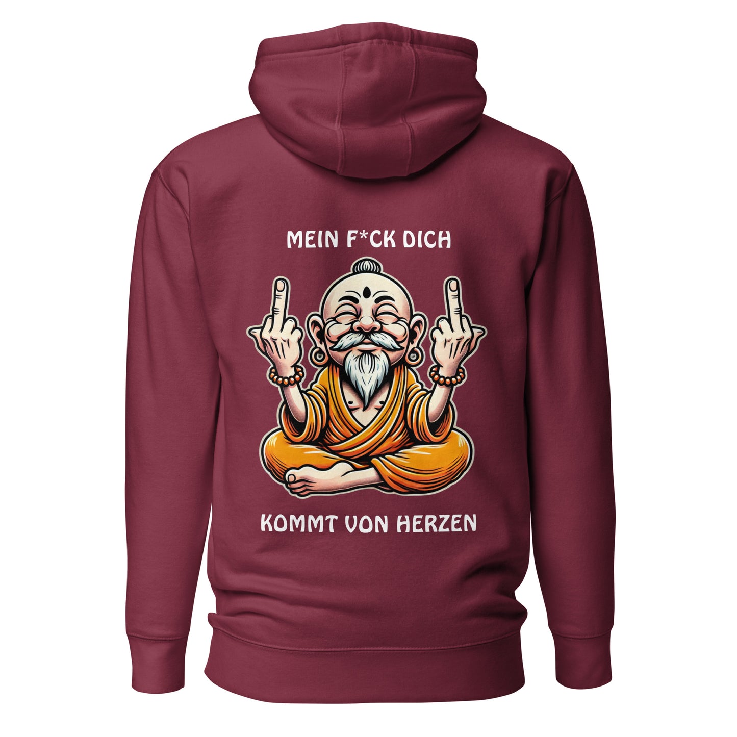„Mein F*ck Dich kommt von Herzen“ – Meister Stinkmudra™ Hoodie