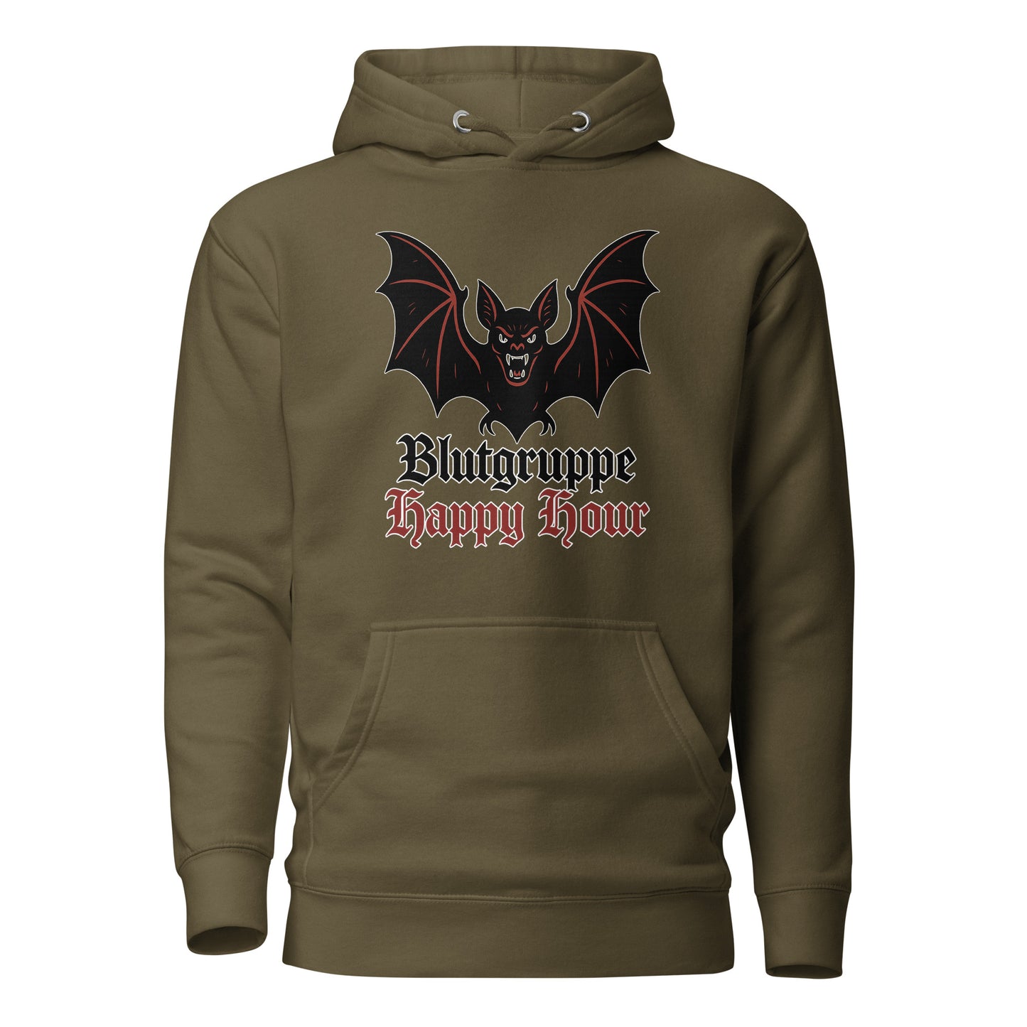 Blutgruppe Happy Hour – Unisex Hoodie