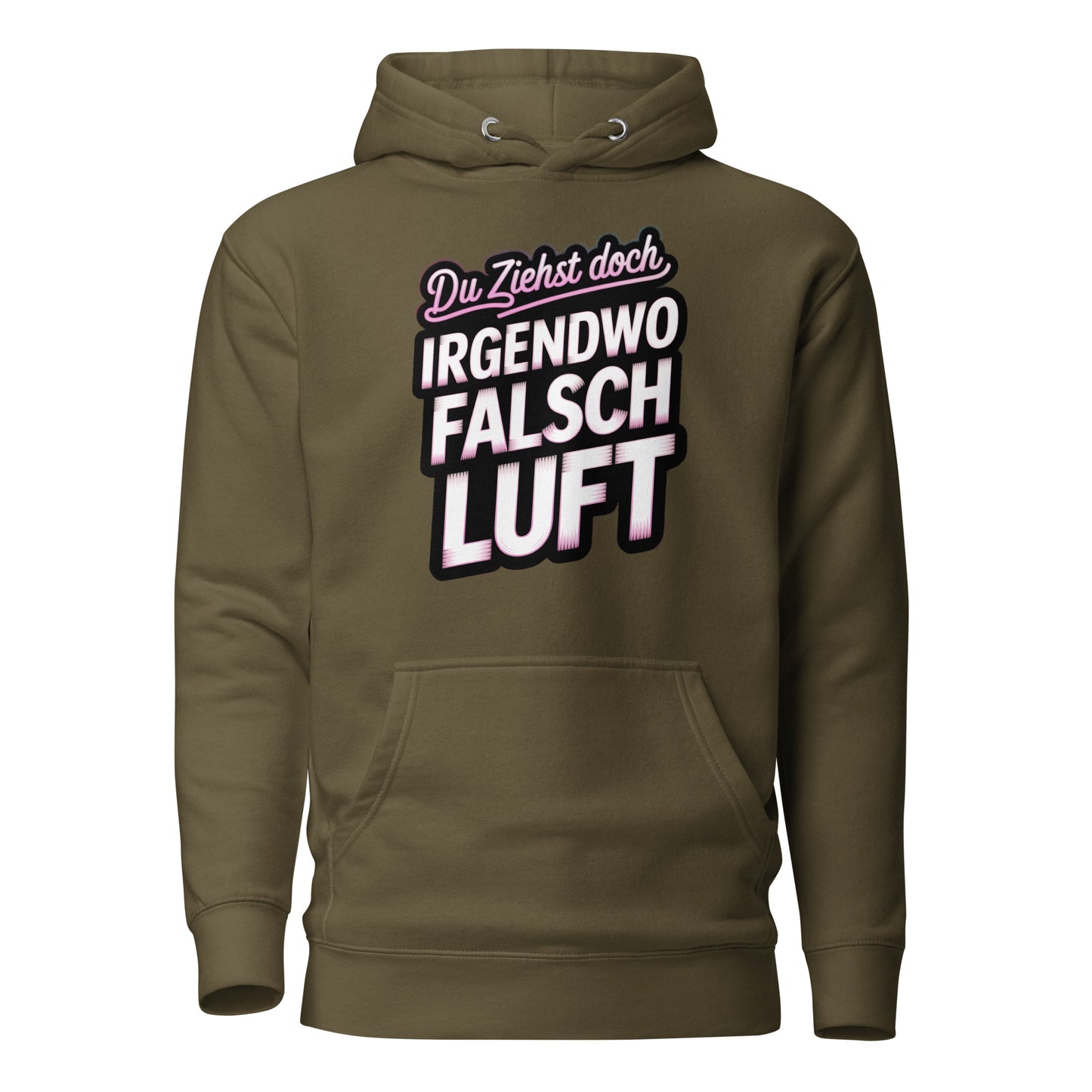 Du ziehst doch irgendwo falsch Luft – Unisex Hoodie