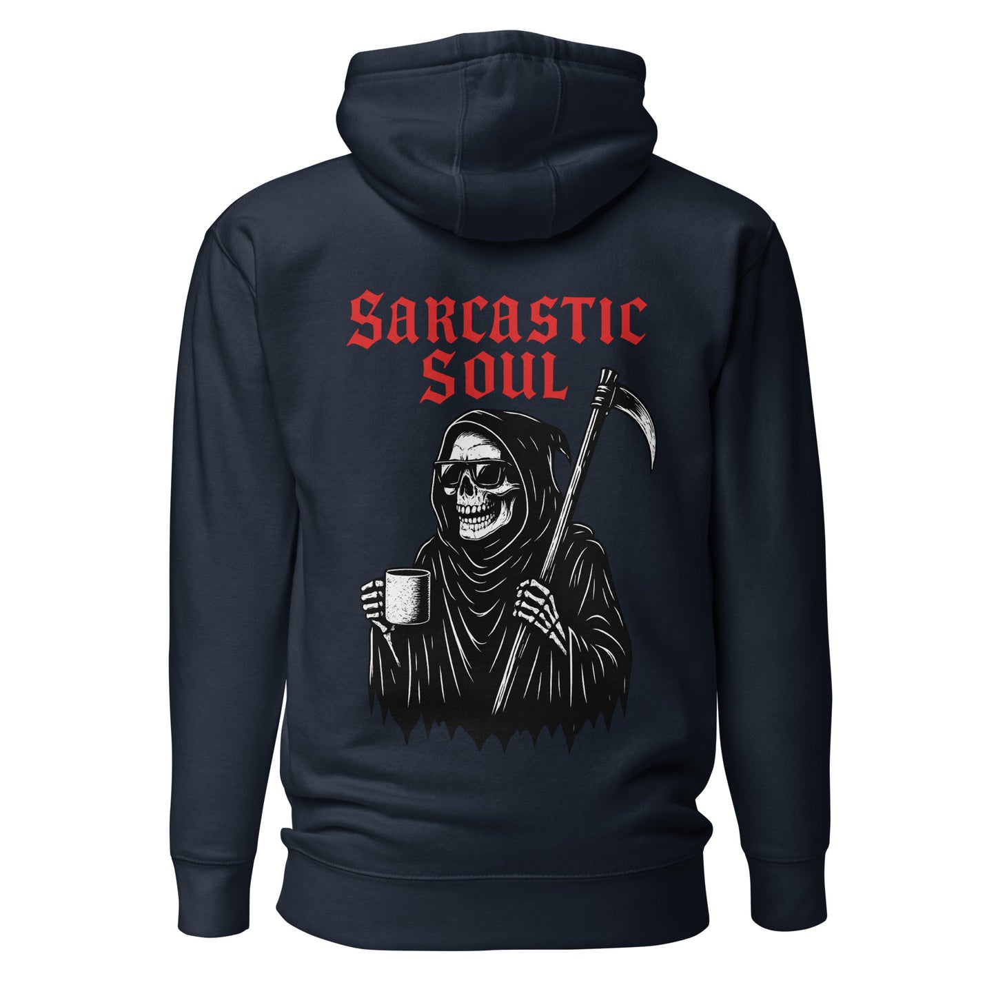 Sarcastic Soul – Unisex Hoodie Backprint