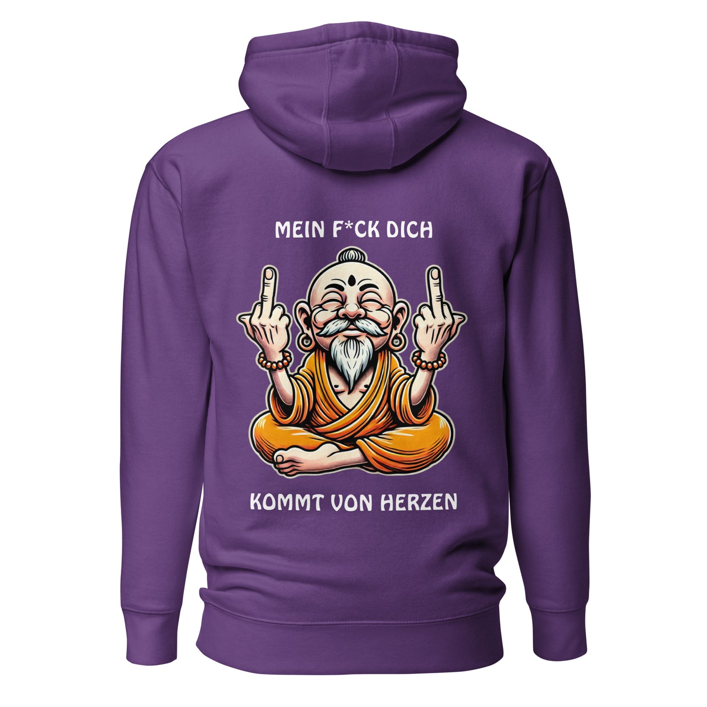„Mein F*ck Dich kommt von Herzen“ – Meister Stinkmudra™ Hoodie