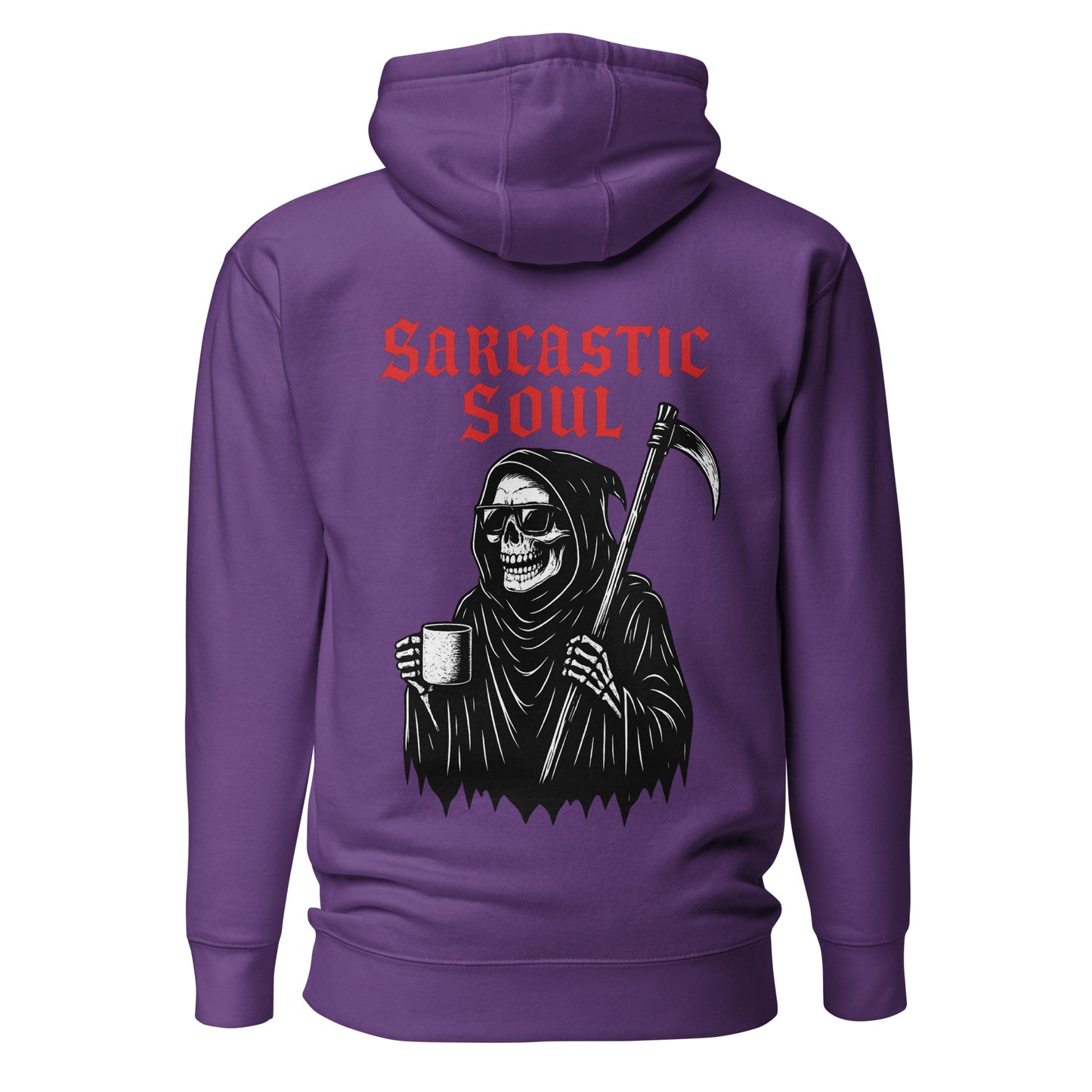 Sarcastic Soul – Unisex Hoodie Backprint