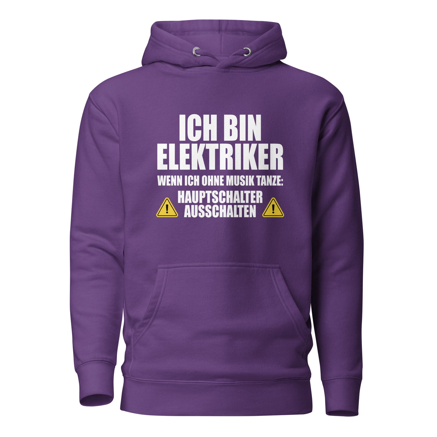 Ich bin Elektriker – Hauptschalter ausschalten – Hoodie