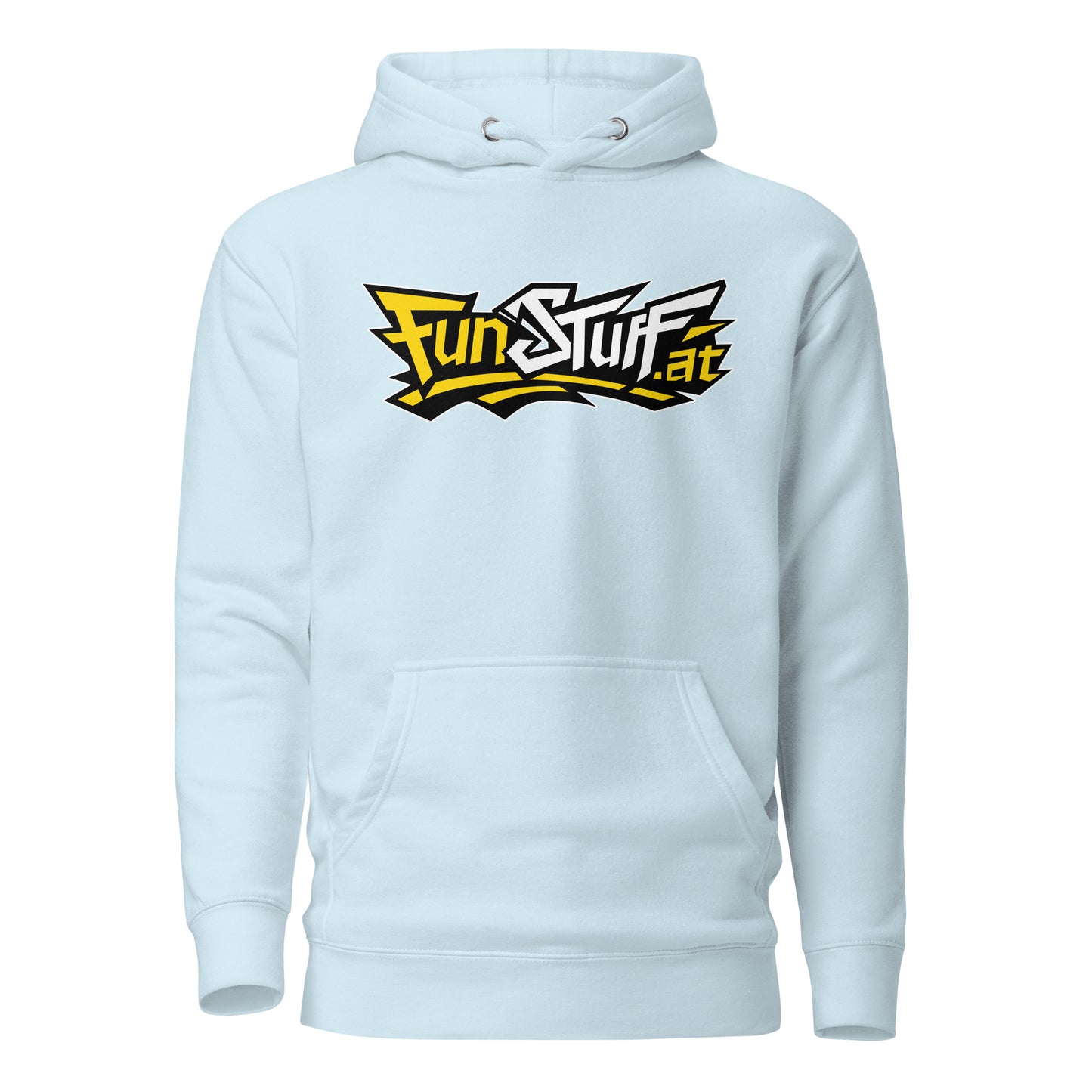 FunStuff Logo – Hoodie Unisex – blau, Vorderansicht
