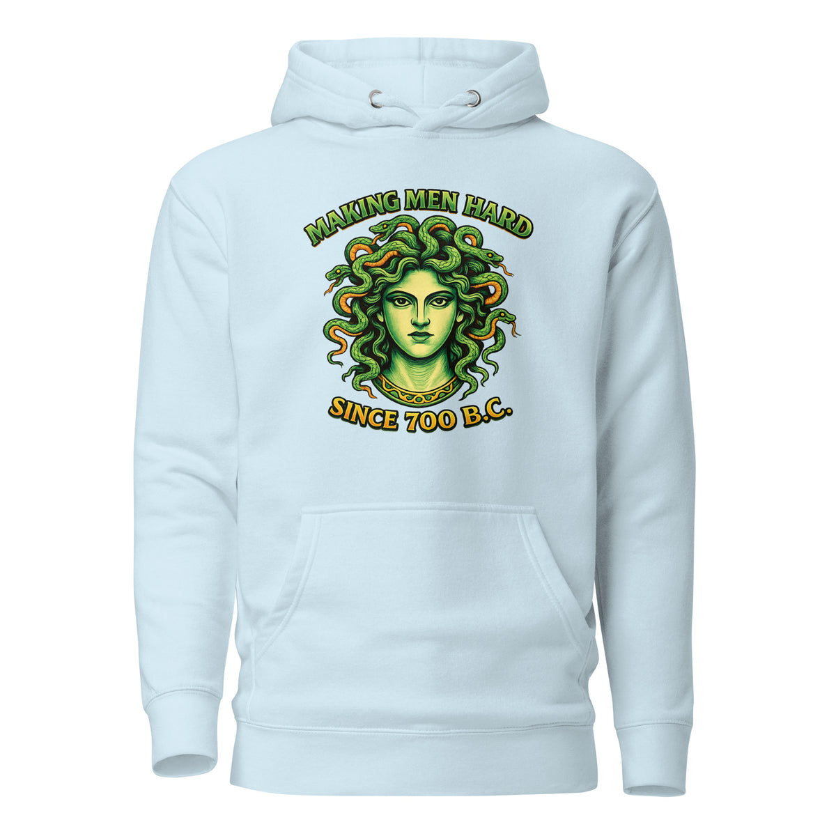 Making Men Hard Since 700 B.C. – Unisex Hoodie – blau, Vorderansicht
