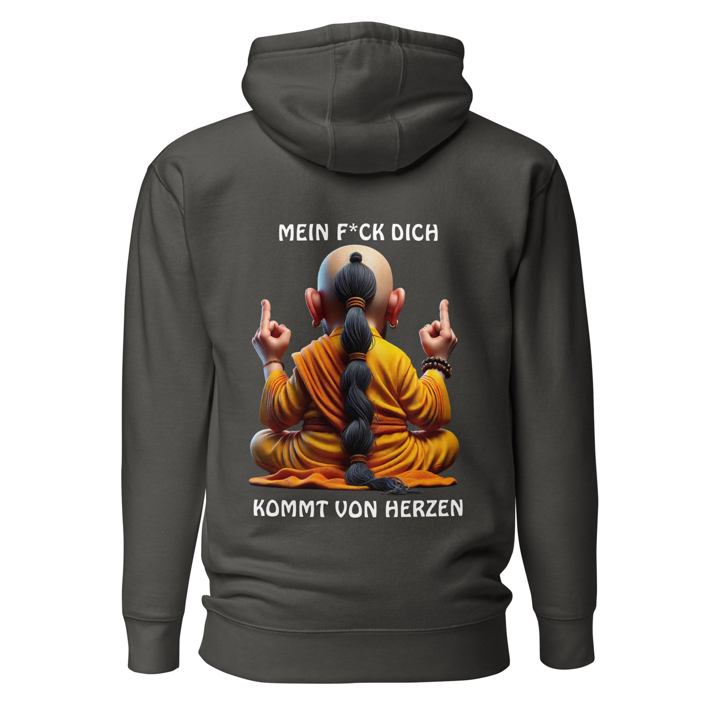 „Mein F*ck Dich kommt von Herzen“ – Der Abgewandte™ Hoodie