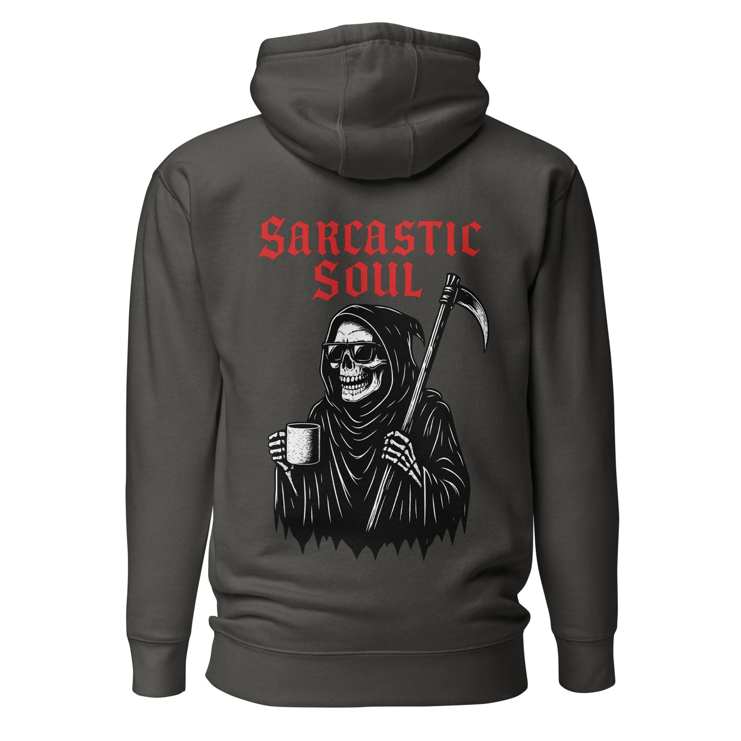Sarcastic Soul – Unisex Hoodie Backprint