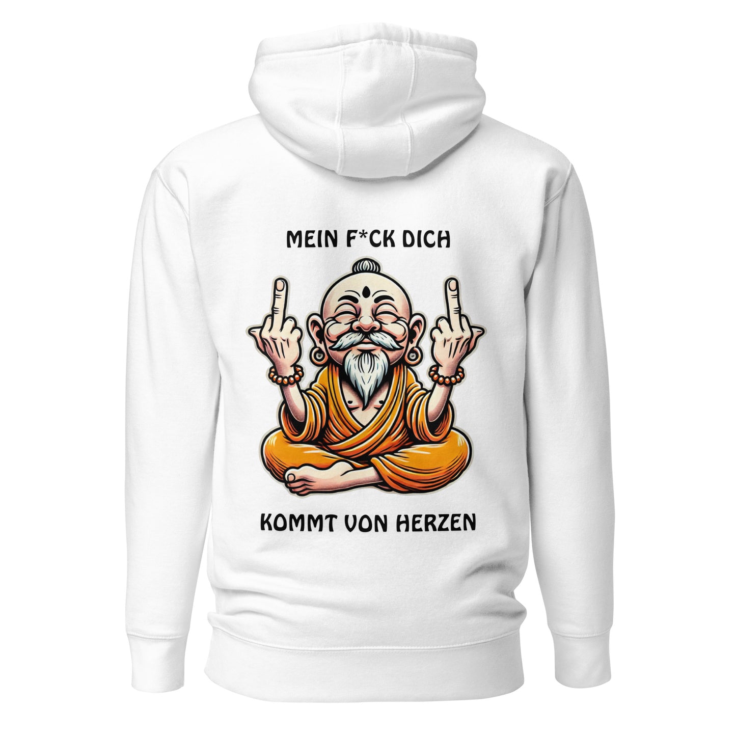 „Mein F*ck Dich kommt von Herzen“ – Meister Stinkmudra™ Hoodie