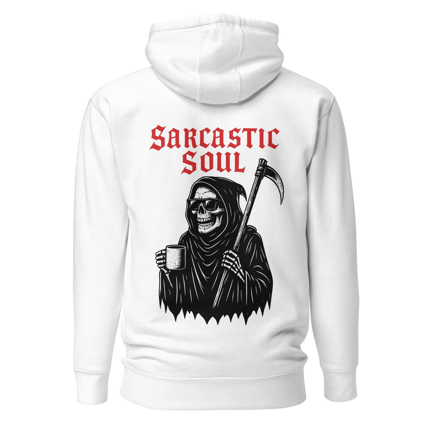 Sarcastic Soul – Unisex Hoodie Backprint