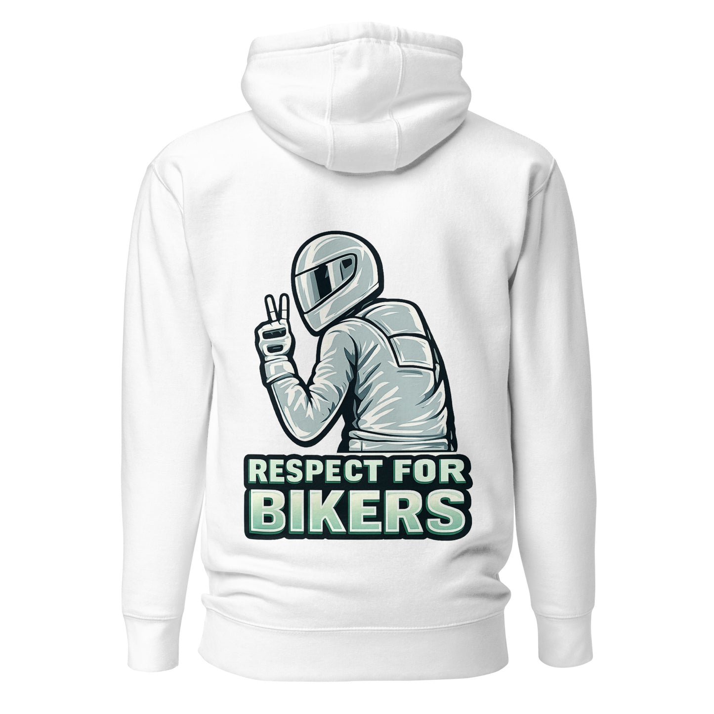 Respect for Bikers – Unisex Hoodie (Backprint)