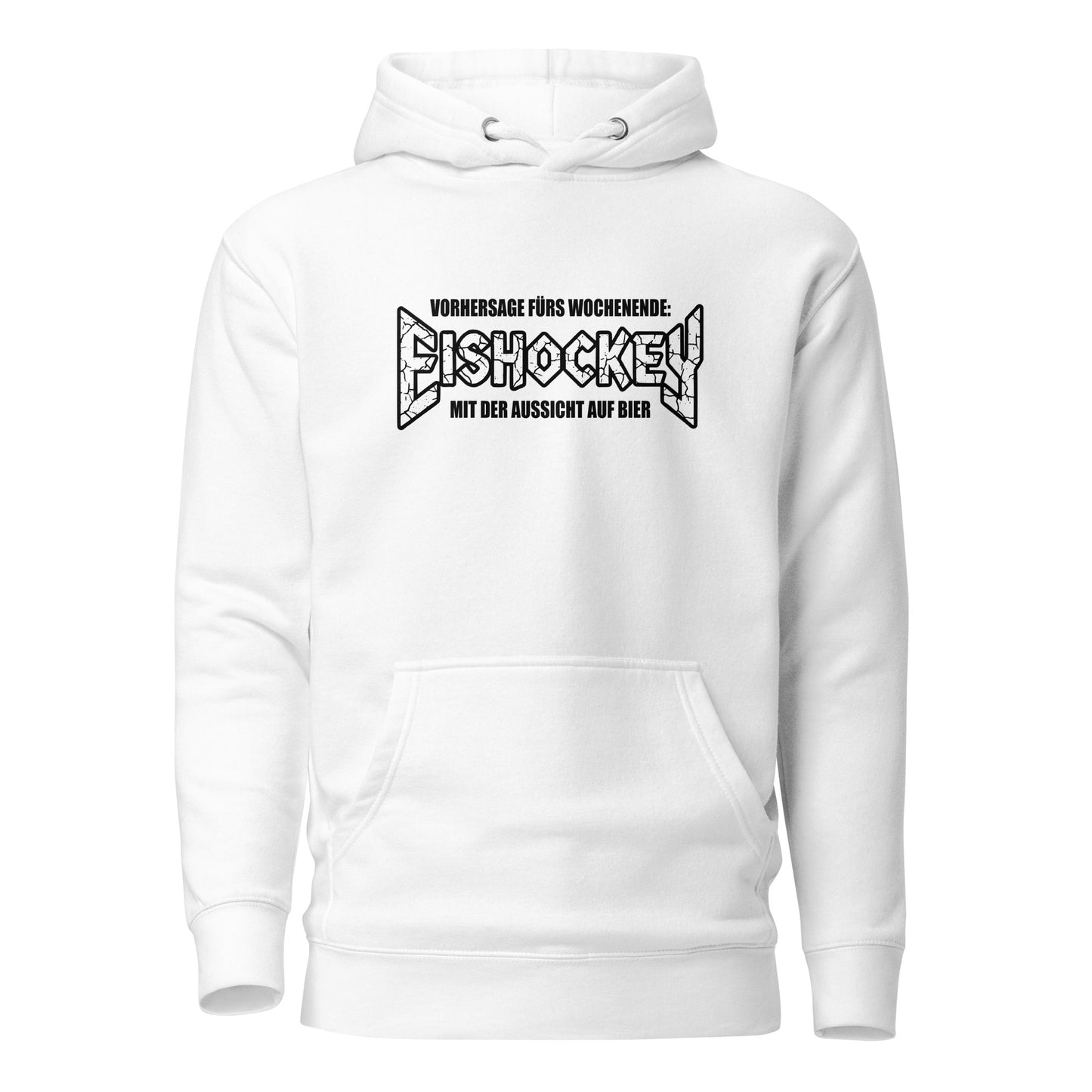 Eishockey mit der Aussicht auf Bier - Unisex Hoodie