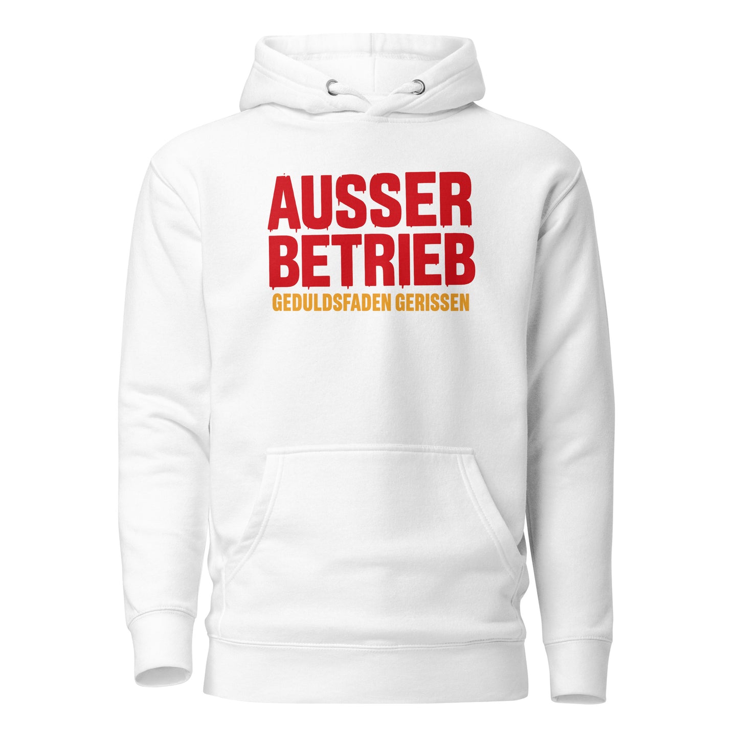 Außer Betrieb – Geduldsfaden gerissen Unisex Hoodie