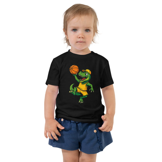Basketball-Kroko „Dunki“ – Kinder T-Shirt