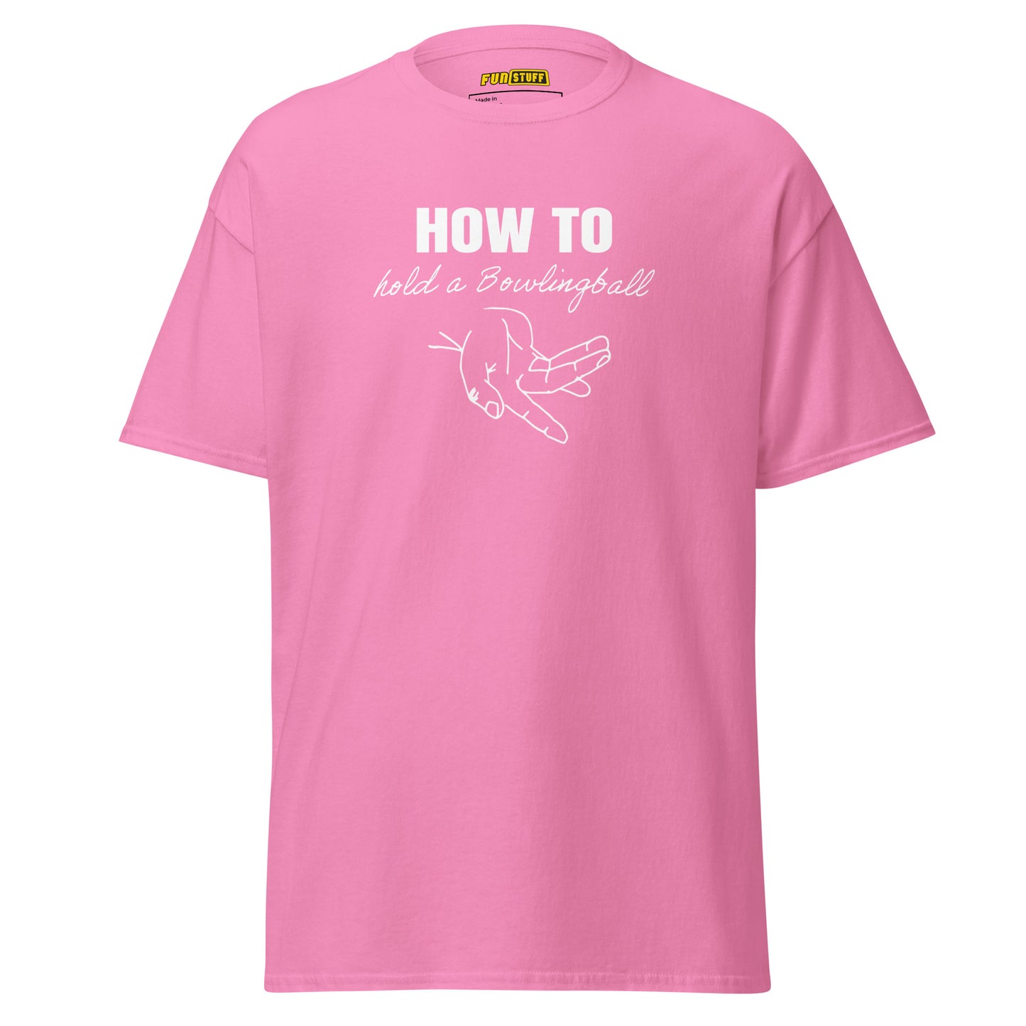 How to hold a bowling ball Unisex T-Shirt