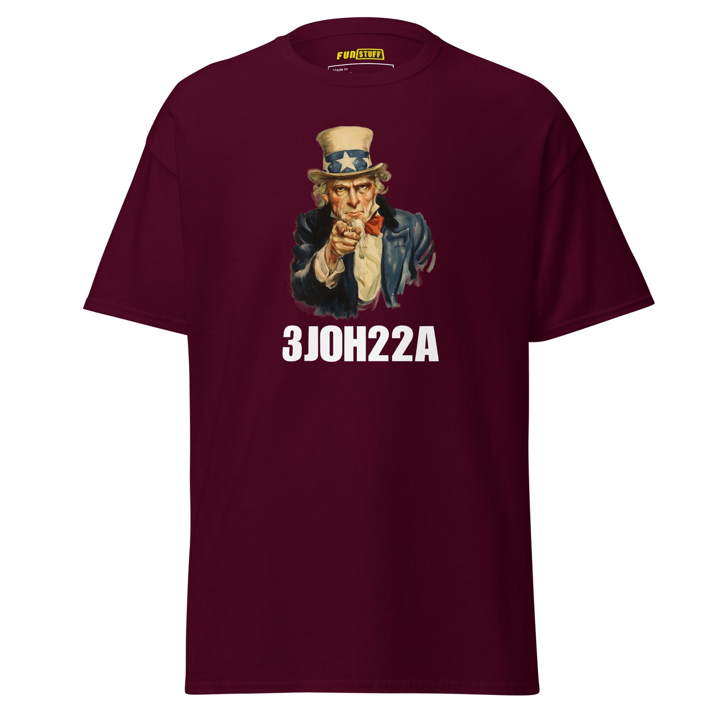 3JOH22A – The Mirror Says It All – Unisex T-Shirt