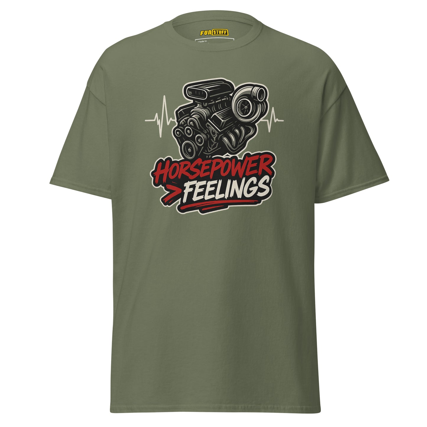 Horsepower > Feelings - Unisex T-Shirt
