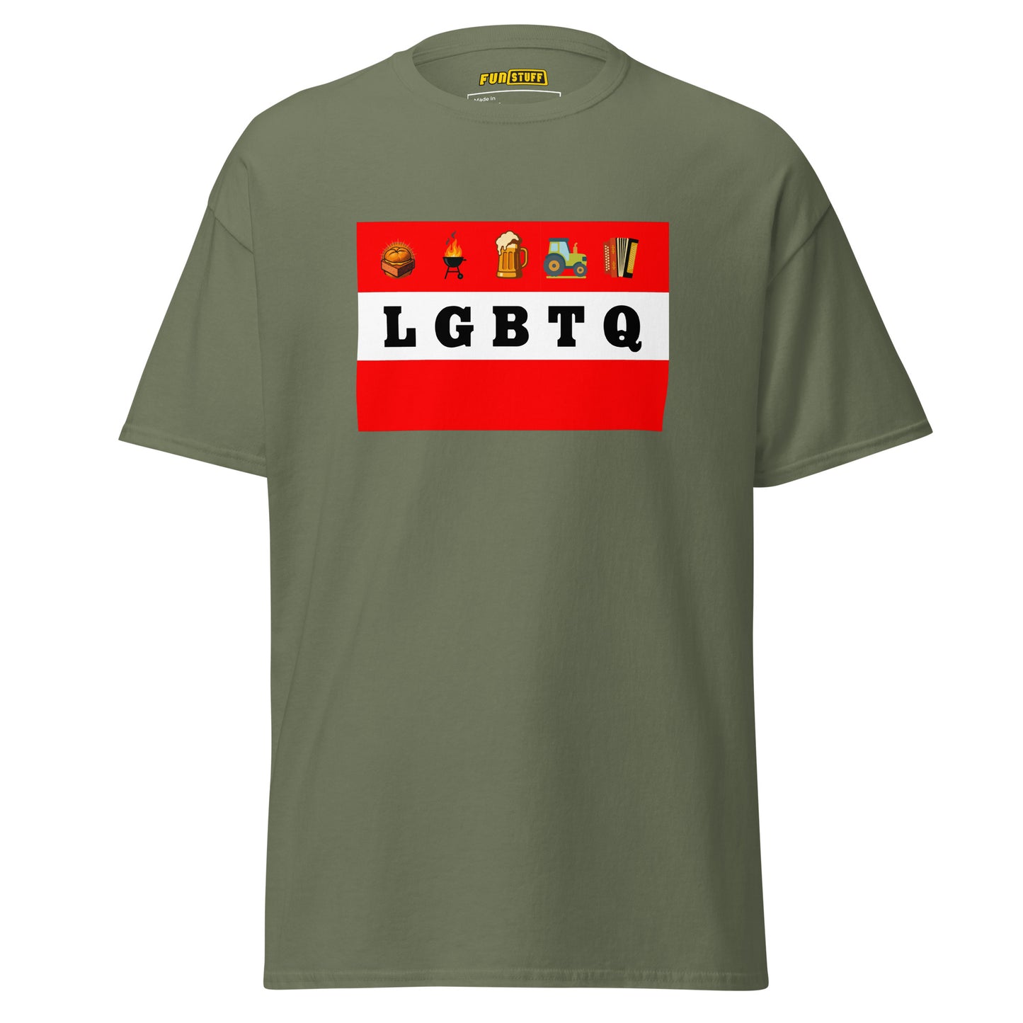 LGBTQ - AUT Flag - Unisex T-Shirt