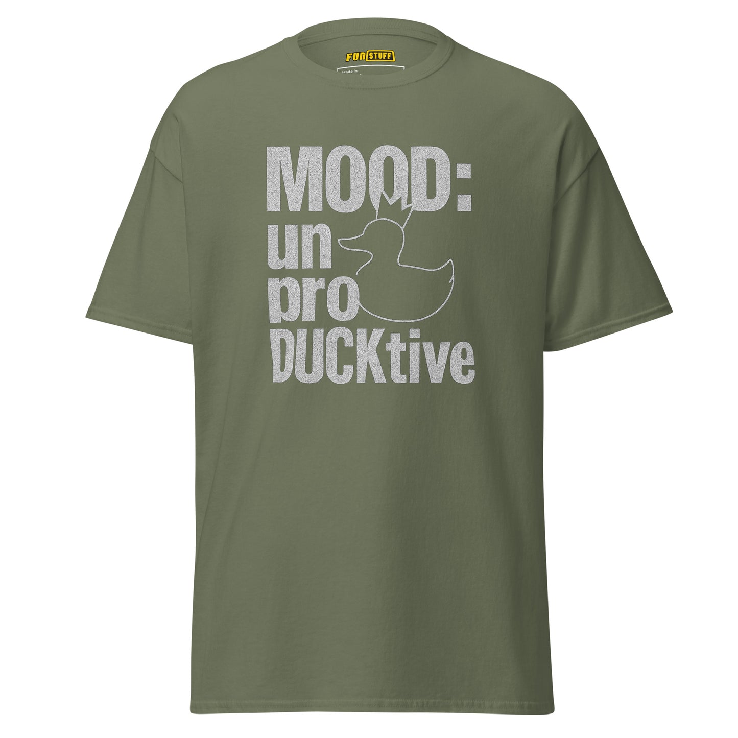 MOOD: unproDUCKtive – Unisex T-Shirt