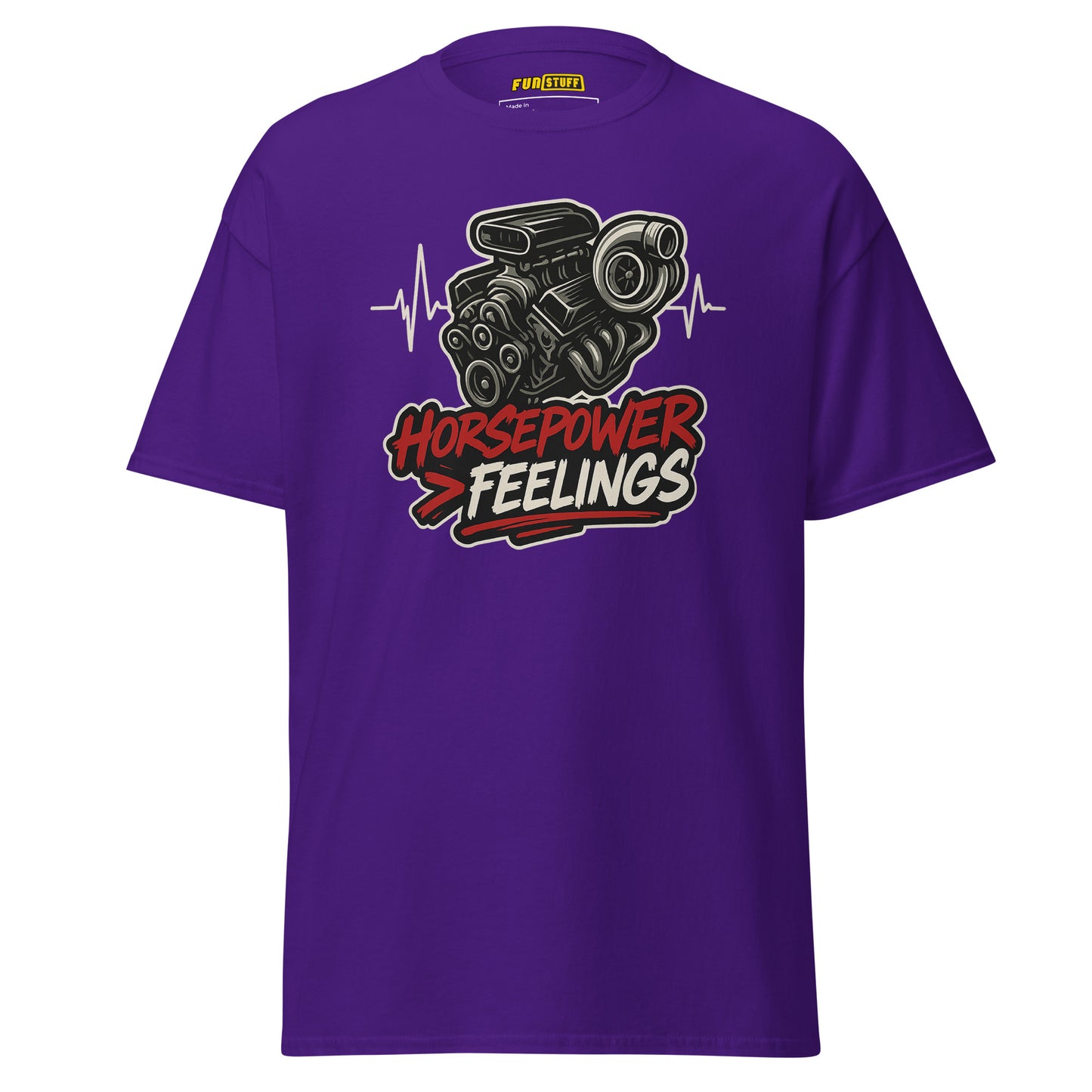 Horsepower > Feelings - Unisex T-Shirt