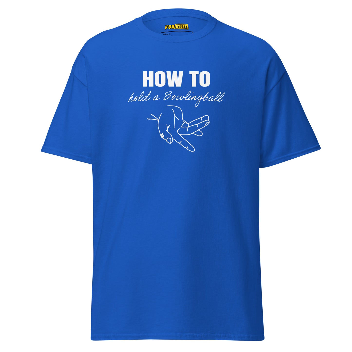 How to hold a bowling ball Unisex T-Shirt