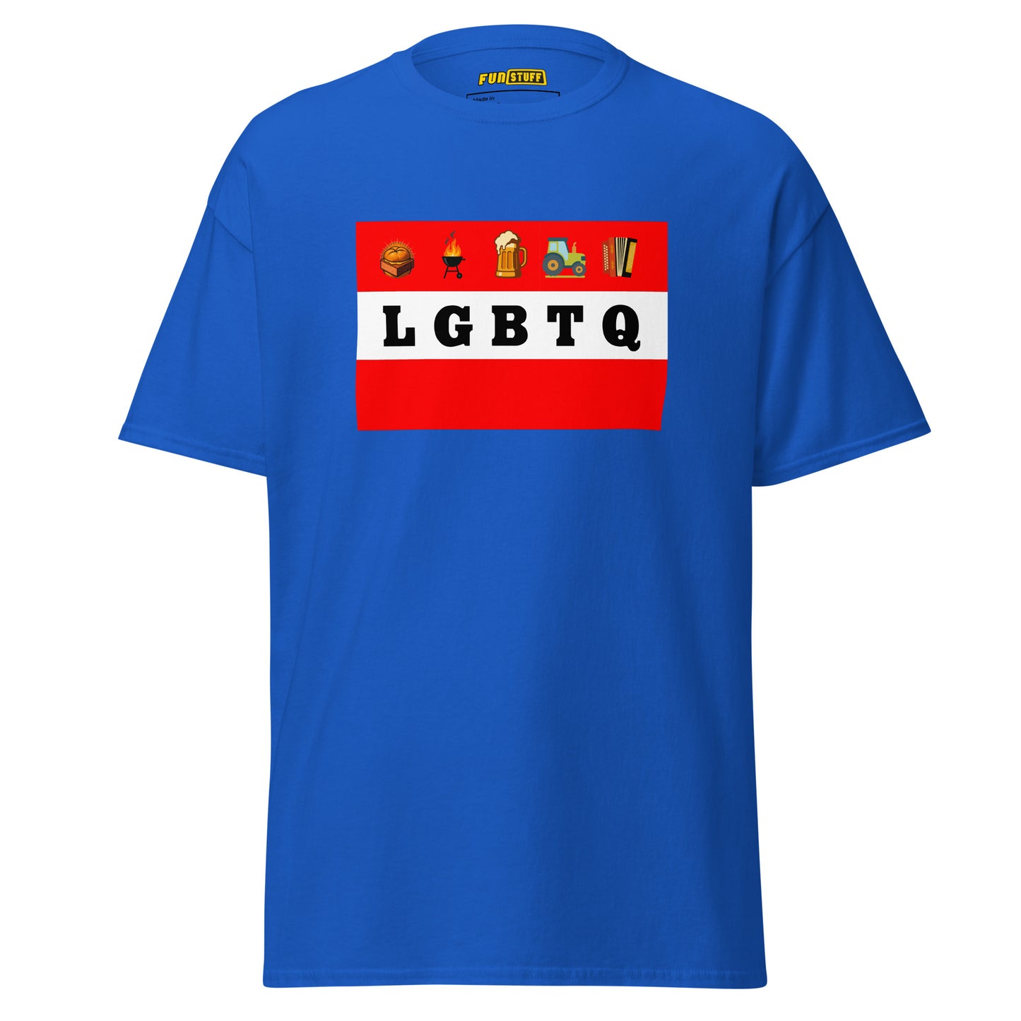 LGBTQ - AUT Flag - Unisex T-Shirt
