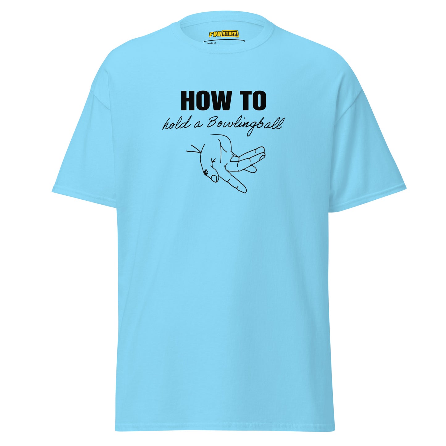How to hold a bowling ball Unisex T-Shirt