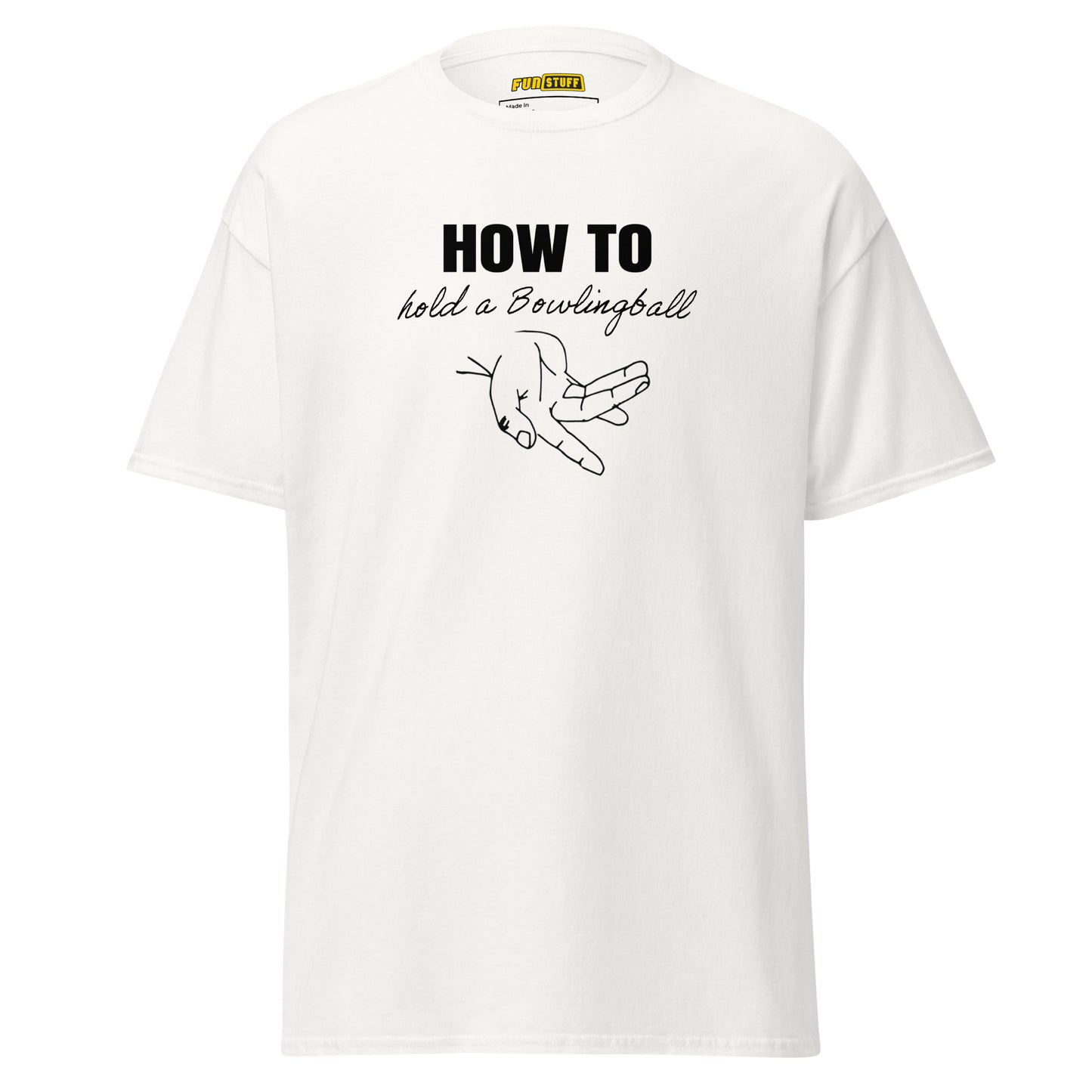 How to hold a bowling ball Unisex T-Shirt