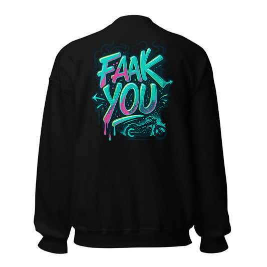 FAAK YOU – Backprint sweater
