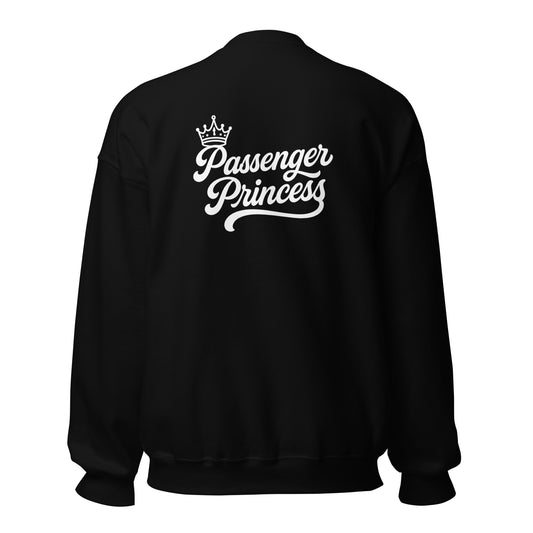 Passenger Princess – Unisex Sweater Backprint