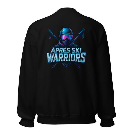 Après Ski Warriors – Backprint Sweater for group celebrations