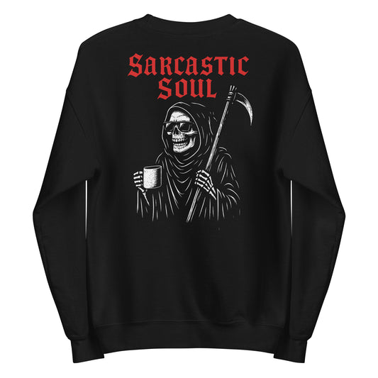 Sarcastic Soul – Unisex Sweater Backprint