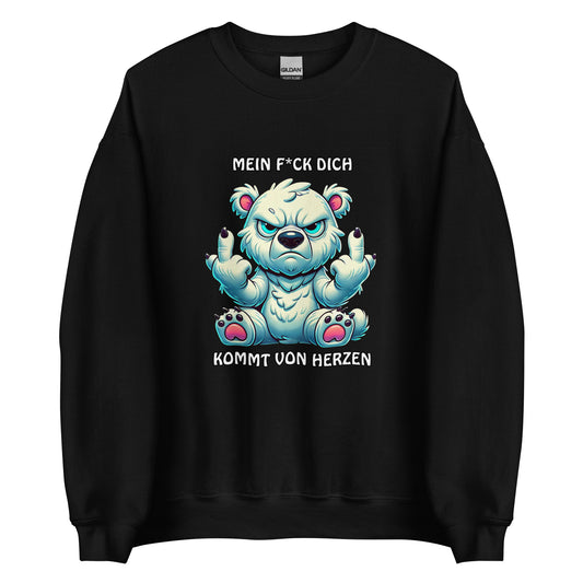 Brummo – Mein F*ck Dich kommt von Herzen - Unisex-Pullover