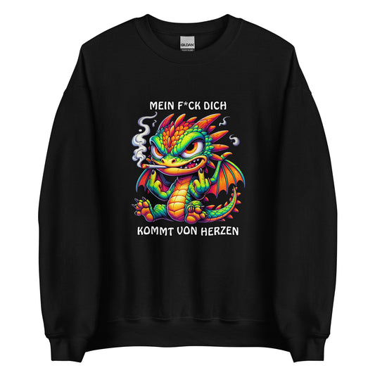 Smoko – Mein F*ck Dich kommt von Herzen - Unisex-Pullover
