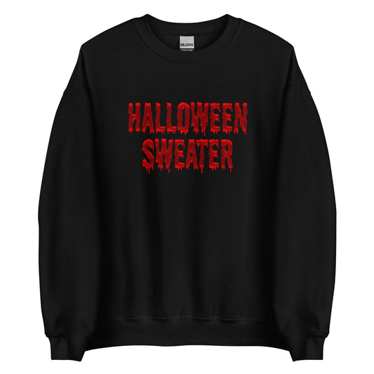 Halloween Sweater – Simpel, blutig, Anti-Kostüm