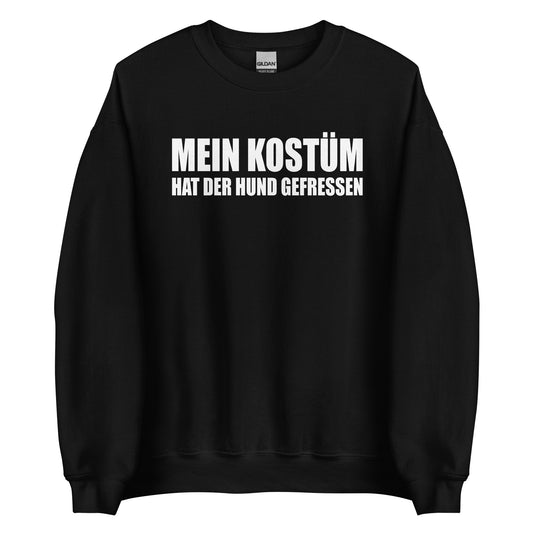 Mein Kostüm hat der Hund gefressen – Statement Sweater
