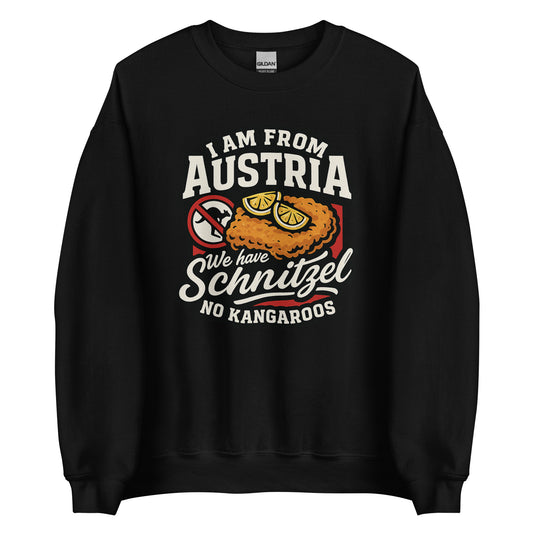 I am from Austria – We have Schnitzel no Kangaroos – Sweater
