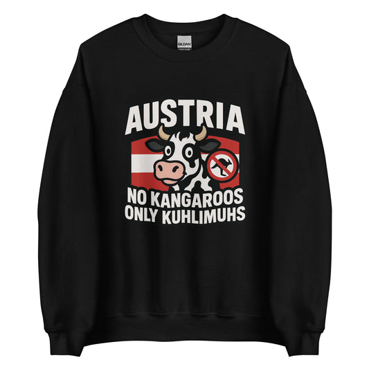 Austria – No Kangaroos, only Kuhlimuhs – Sweater