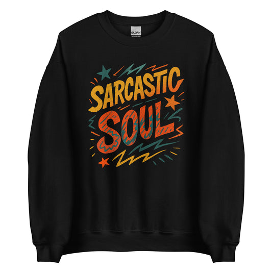 Sarcastic Soul Retro – Unisex Sweater
