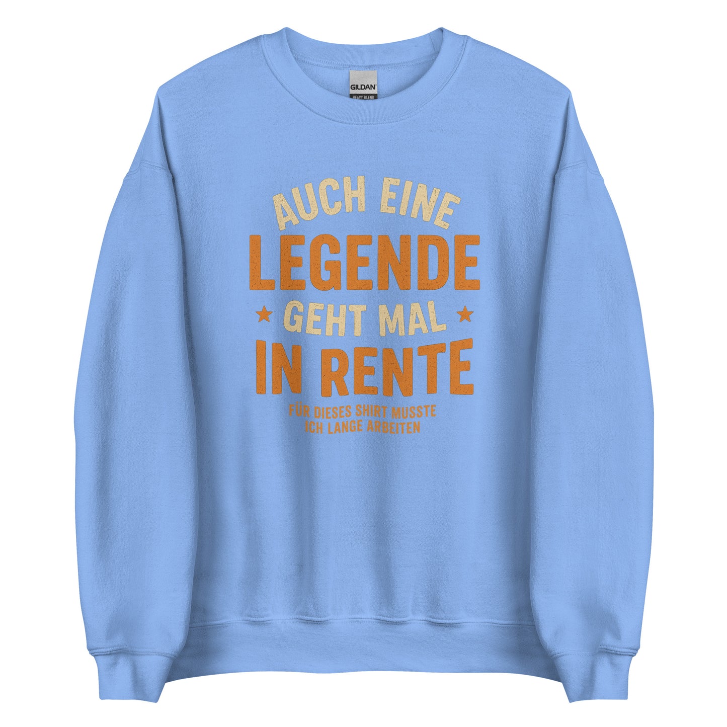 Auch eine Legende geht mal in Rente – Unisex Pullover