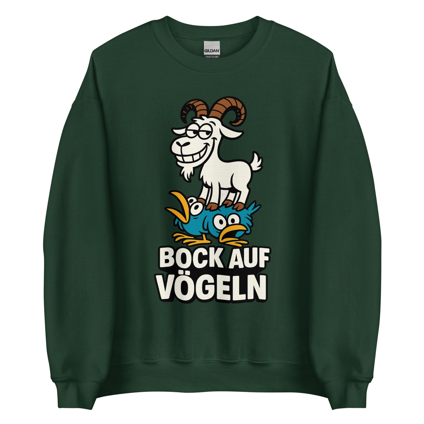 Bock auf Vögeln - Unisex-Pullover